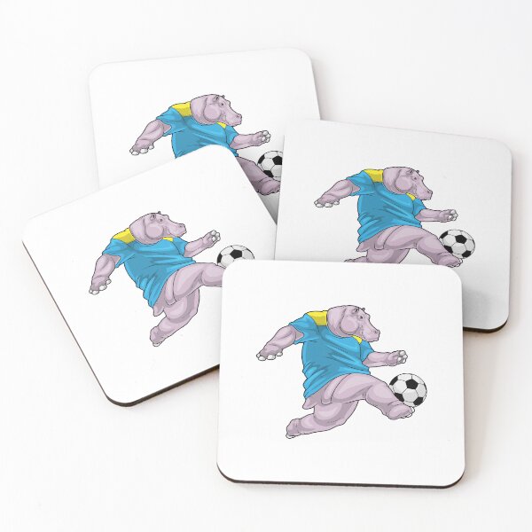Item preview, Hippo Soccer player Soccer designed and sold by Snabdesign84.