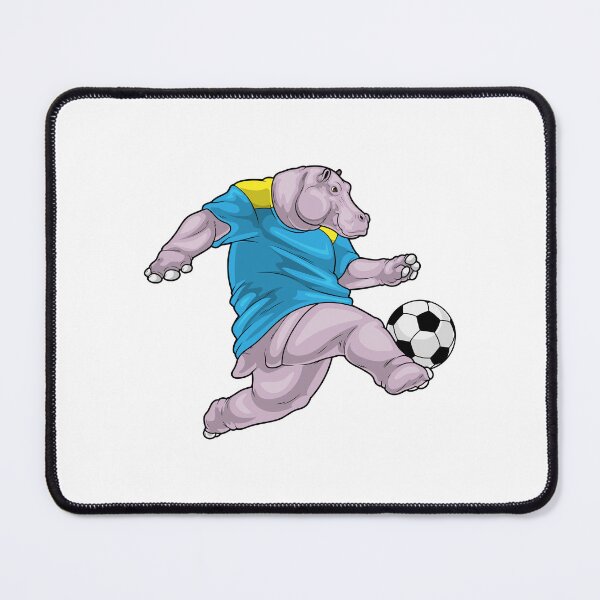 Item preview, Hippo Soccer player Soccer designed and sold by Snabdesign84.