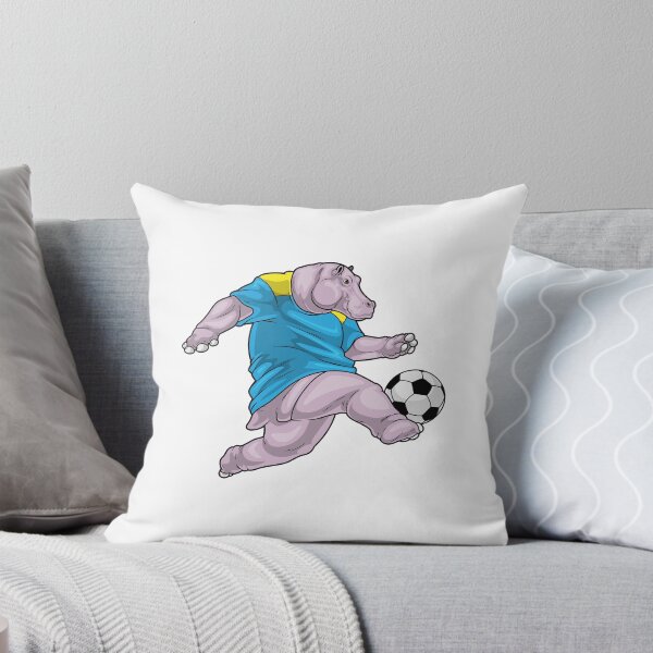 Item preview, Hippo Soccer player Soccer designed and sold by Snabdesign84.