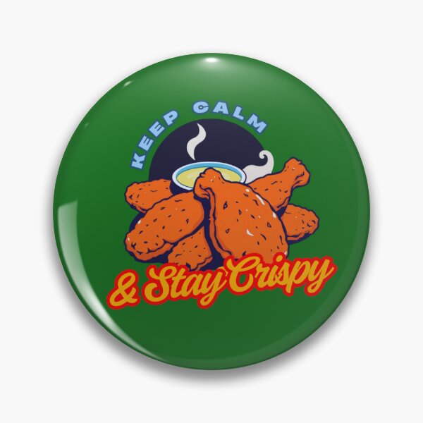 Item preview, Fried Chicken - Keep Calm & Stay Crispy designed and sold by DigiSudu.