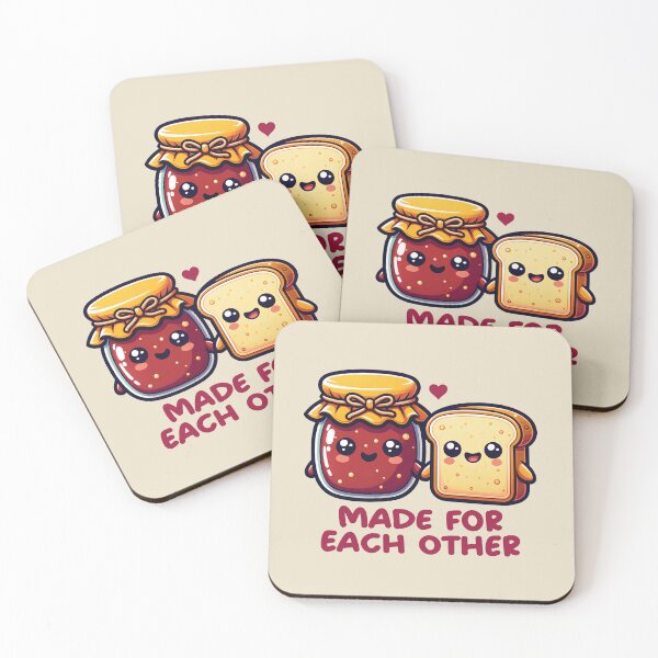 Item preview, Bread And Jam: Made For Each Other designed and sold by Lisetta Collection.