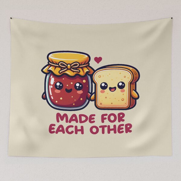 Item preview, Bread And Jam: Made For Each Other designed and sold by Lisetta Collection.