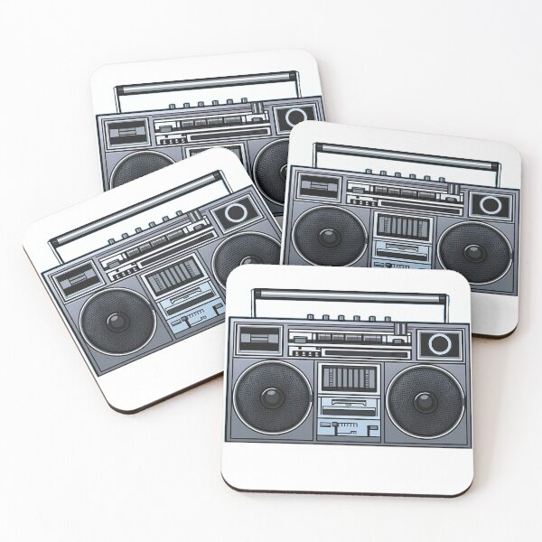 Item preview, Old School Radio Boom Box designed and sold by SteezeeStore.
