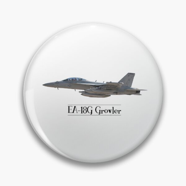 Item preview,  American EA-18G Growler Electronic Warfare Jet Flying Towards The Left designed and sold by blindphotog.