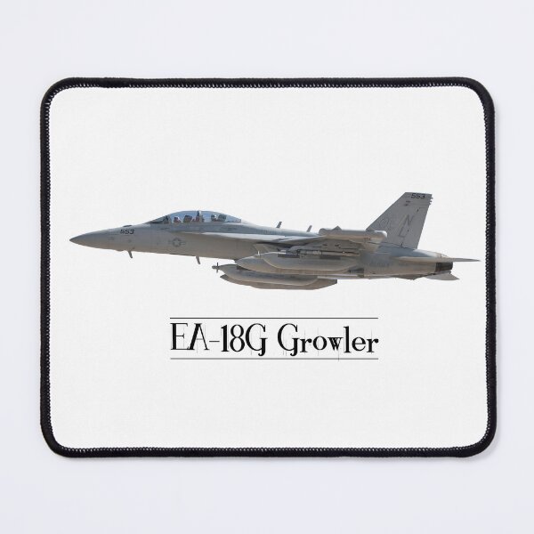 Item preview,  American EA-18G Growler Electronic Warfare Jet Flying Towards The Left designed and sold by blindphotog.