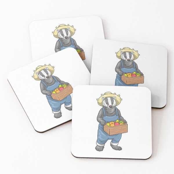 Item preview, Badger Farmer Fruit designed and sold by Snabdesign84.