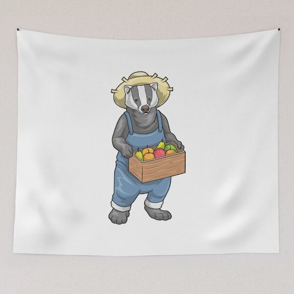 Item preview, Badger Farmer Fruit designed and sold by Snabdesign84.