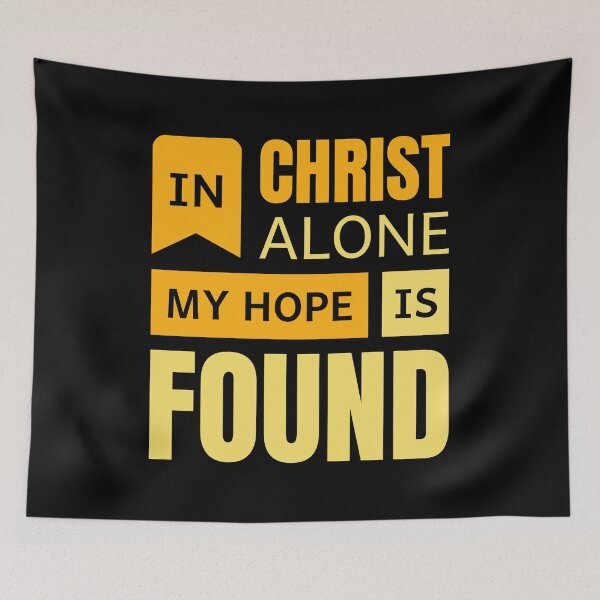 Item preview, In Christ Alone My Hope Is Found 2 Corinthians 12:9 designed and sold by Roland1980.