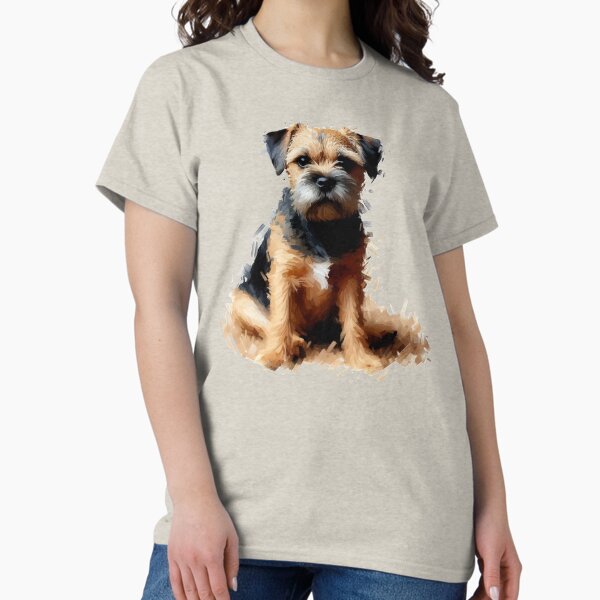 Item preview, Cute Border Terrier Puppy designed and sold by Now's Good Designs.