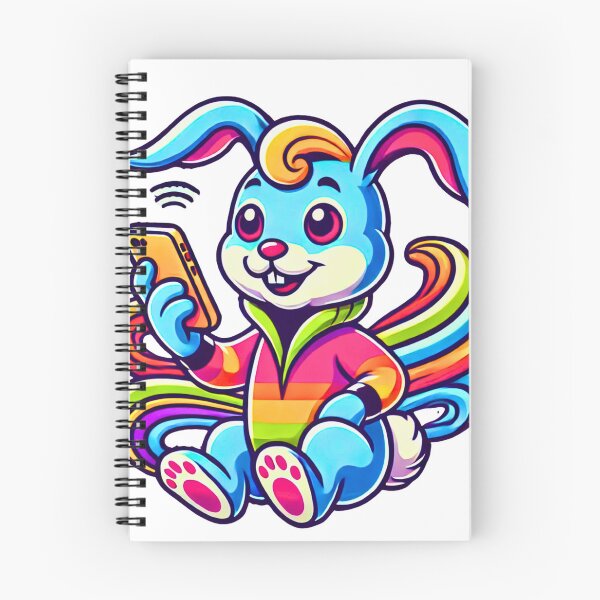 Item preview, Rabbits Rabbits with a phone designed and sold by Azazel77.