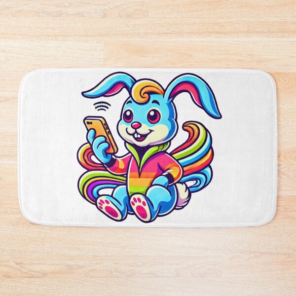 Item preview, Rabbits Rabbits with a phone designed and sold by Azazel77.