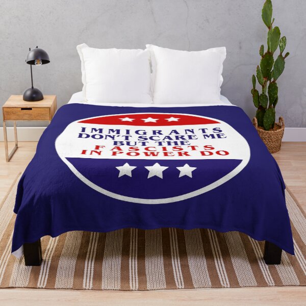 Item preview, Immigrants don't scare me but the fascists in power do designed and sold by remerasnerdas.