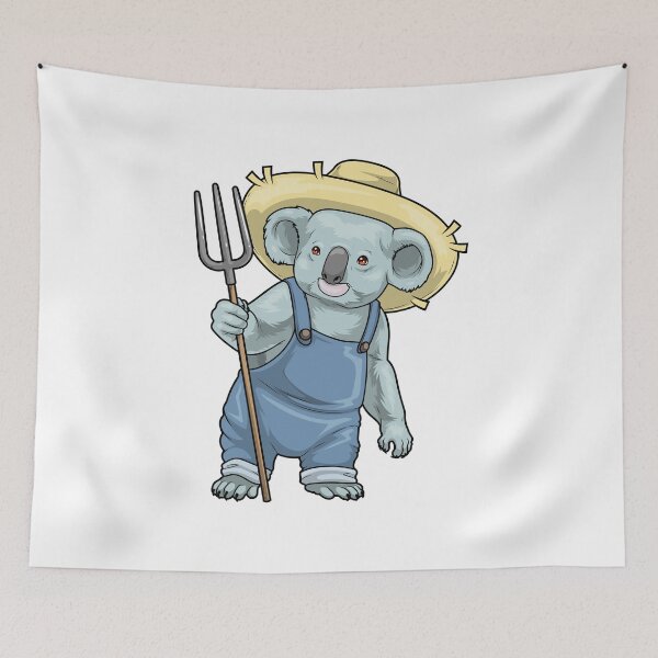 Item preview, Koala Farmer Pitchfork designed and sold by Snabdesign84.