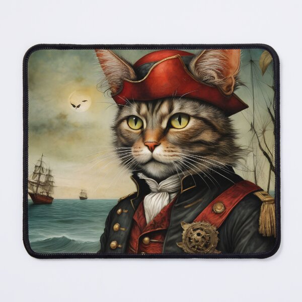 Item preview, Captain Cat Sailing the High Seas designed and sold by Abdu Innovations.