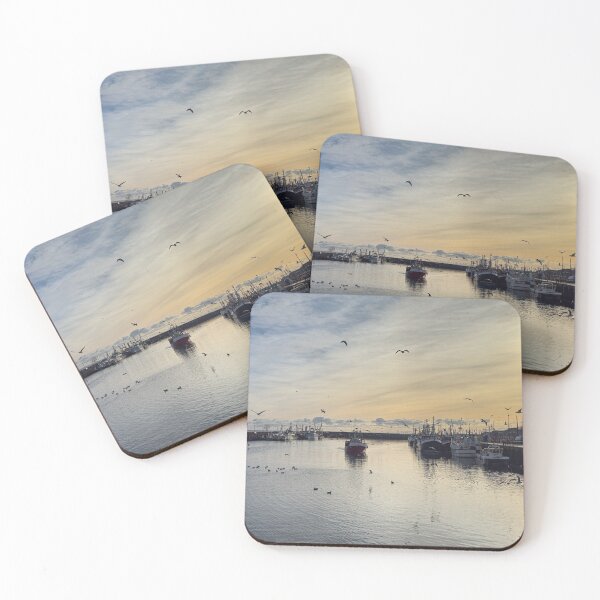 Item preview, Newlyn Harbour Sunset designed and sold by kathleenjean.