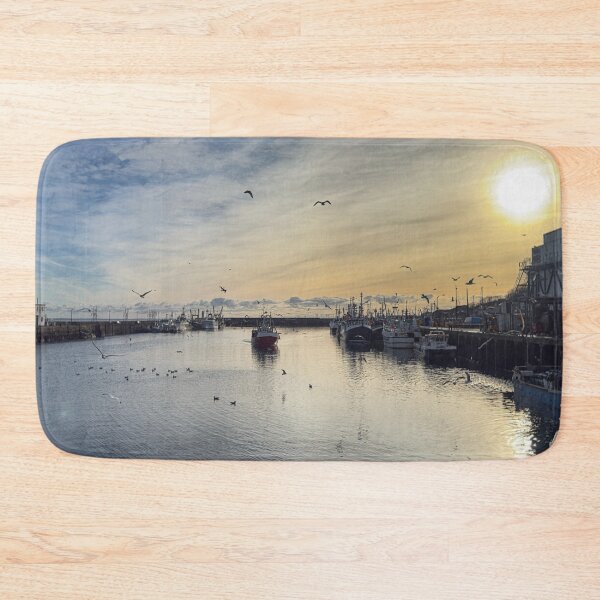 Item preview, Newlyn Harbour Sunset designed and sold by kathleenjean.