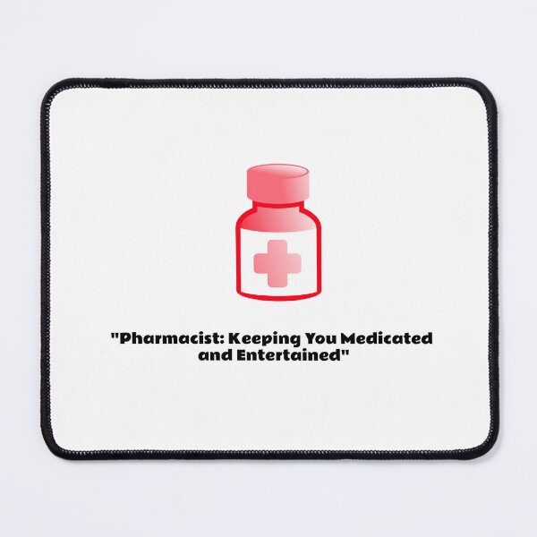Item preview, **"Pharmacist: Your Dose of Medicine & Humor!"** Pharmacist T-shirt and gifts designed and sold by Kaehaniz.
