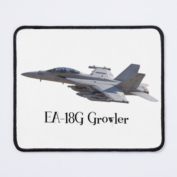 Item preview, American EA-18G Growler Electronic Warfare Jet Flying Towards The Left designed and sold by blindphotog.