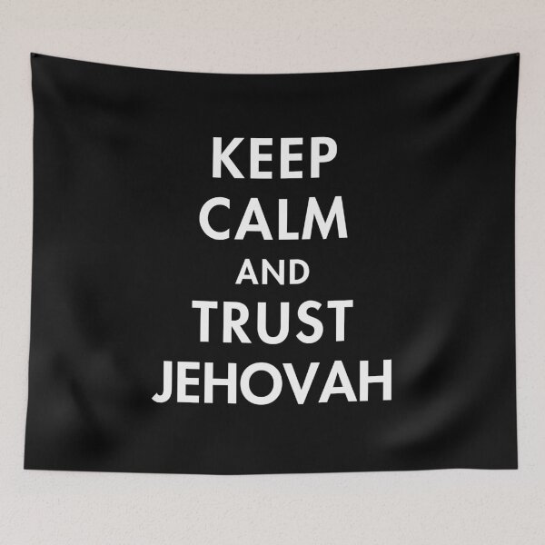 Item preview, Keep Calm and Trust Jehovah JW designed and sold by Alla  Lily.