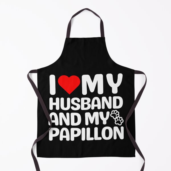 Item preview, I Love My Husband And My Papillon designed and sold by TheAnimalZ00.