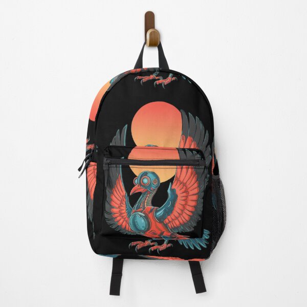 Item preview, Mechanical Bird with Sunset designed and sold by Into The Rabbit Hole.