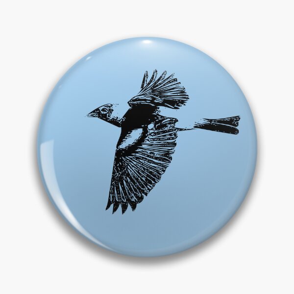 Item preview, Western Tanager Flying Black Design  designed and sold by designsasstultd.