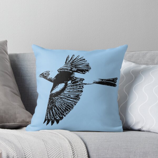 Item preview, Western Tanager Flying Black Design  designed and sold by designsasstultd.