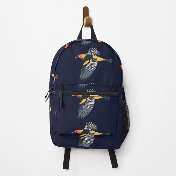 Item preview, Western Tanager Flying White Alternate Design  designed and sold by designsasstultd.