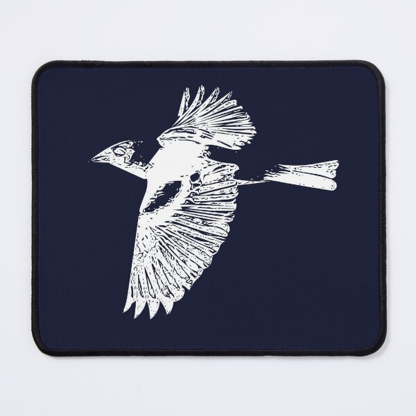 Item preview, Western Tanager Flying White Design  designed and sold by designsasstultd.