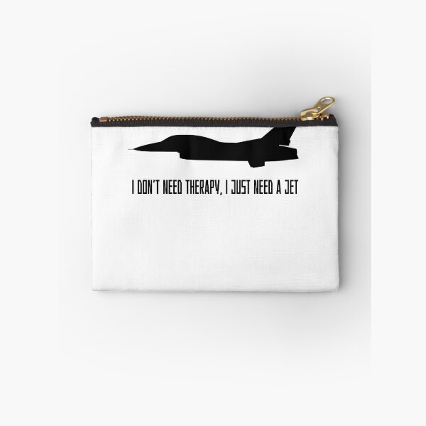 Item preview, I Don’t Need Therapy, I Just Need a Jet. Fighter jet design designed and sold by AestheticBoutiq.