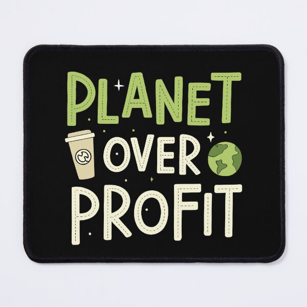 Item preview, Planet Over Profit | Protect Our Earth designed and sold by tmerchtrends.