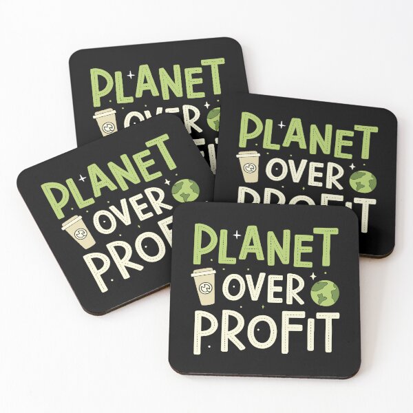 Item preview, Planet Over Profit | Protect Our Earth designed and sold by tmerchtrends.