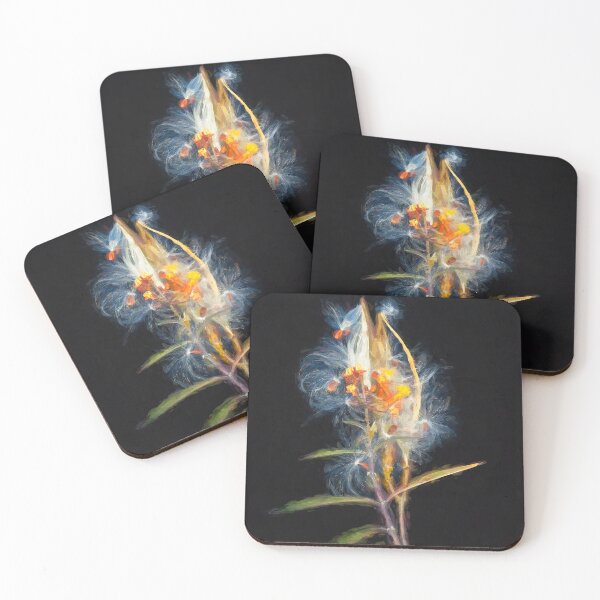Item preview, Milkweed Flowers Seed Pods X102 designed and sold by RichFrancoCars.