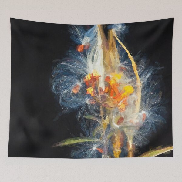 Item preview, Milkweed Flowers Seed Pods X102 designed and sold by RichFrancoCars.