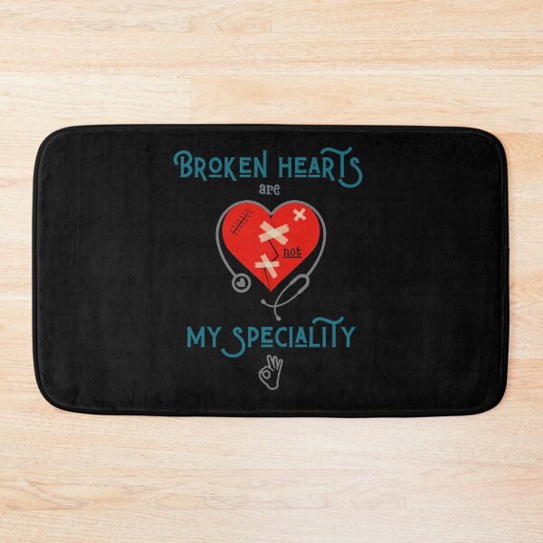 Item preview, Broken Hearts are not My Speciality - funny Gift for Cardiologist designed and sold by AtushaSpark.
