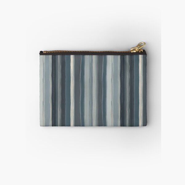 Item preview, Vertical Striped Pattern in Dark Blue, Light Blue, Dark Gray, and Light Gray designed and sold by Glam-OOTD.