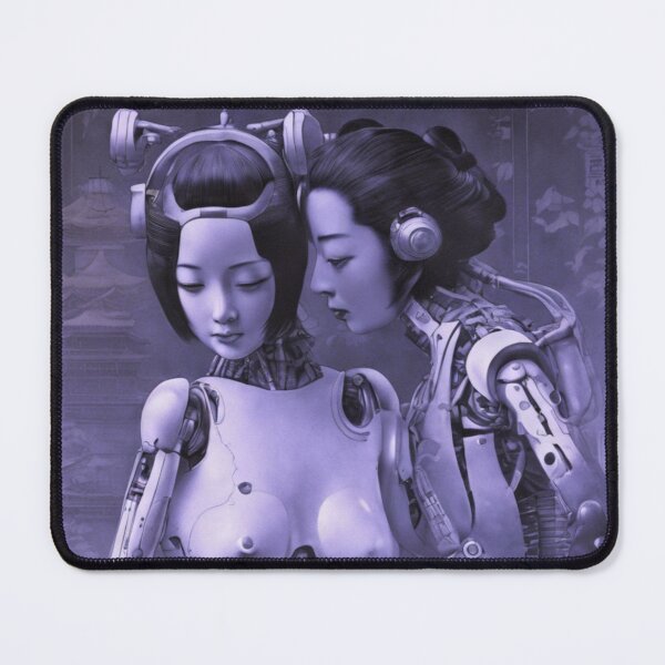Item preview, Robot Shunga Erotic Art Imitation | #38 designed and sold by NickWhittleArt.