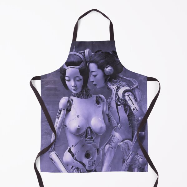 Item preview, Robot Shunga Erotic Art Imitation | #38 designed and sold by NickWhittleArt.