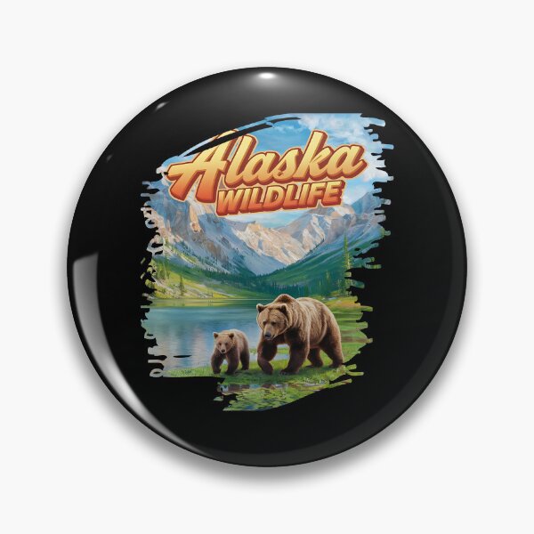 Item preview, Alaska wildlife - Alaskan adventure - Amazing Alaska - Alaska extreme - The spirit of Alaska designed and sold by JansenGS.