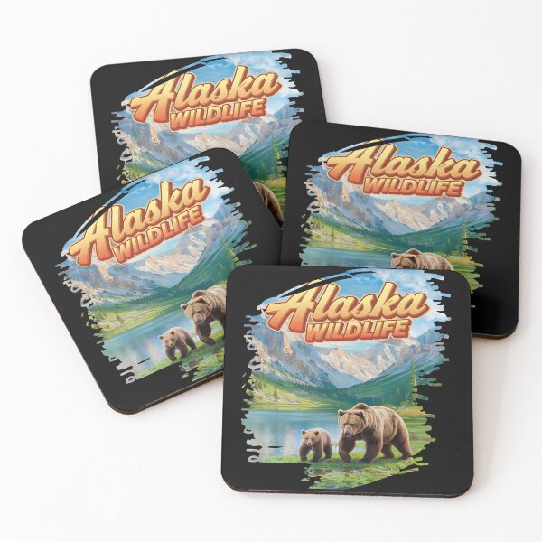 Item preview, Alaska wildlife - Alaskan adventure - Amazing Alaska - Alaska extreme - The spirit of Alaska designed and sold by JansenGS.