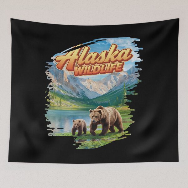 Item preview, Alaska wildlife - Alaskan adventure - Amazing Alaska - Alaska extreme - The spirit of Alaska designed and sold by JansenGS.