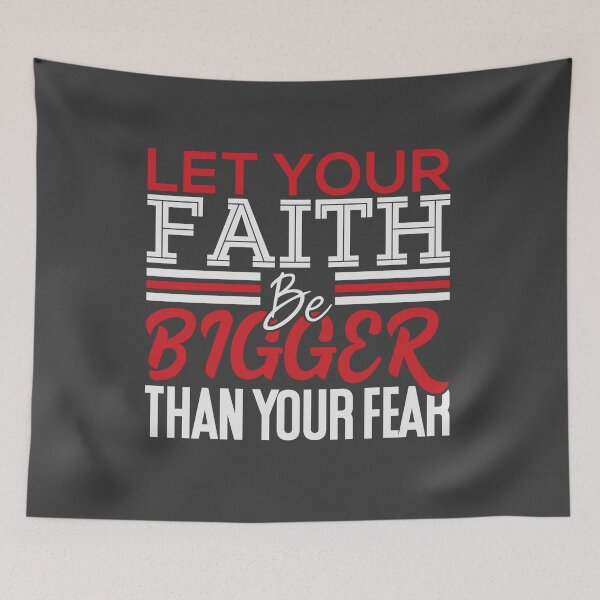 Item preview, Let Your Faith Be Bigger Than Your Fear designed and sold by Roland1980.