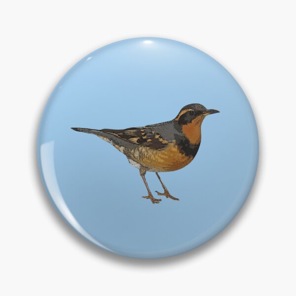 Item preview, Varied Thrush Color Design  designed and sold by designsasstultd.