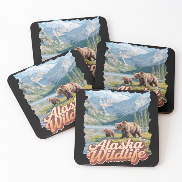 Item preview, Alaska wildlife - Alaskan adventure - Amazing Alaska - Alaska extreme - The spirit of Alaska designed and sold by JansenGS.