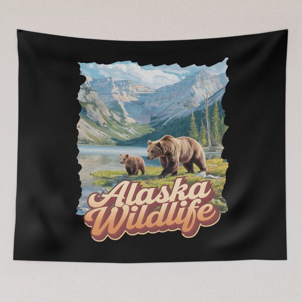 Item preview, Alaska wildlife - Alaskan adventure - Amazing Alaska - Alaska extreme - The spirit of Alaska designed and sold by JansenGS.