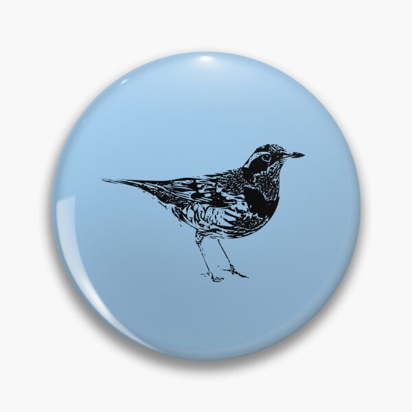 Item preview, Varied Thrush Black Design  designed and sold by designsasstultd.