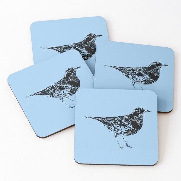 Item preview, Varied Thrush Black Design  designed and sold by designsasstultd.