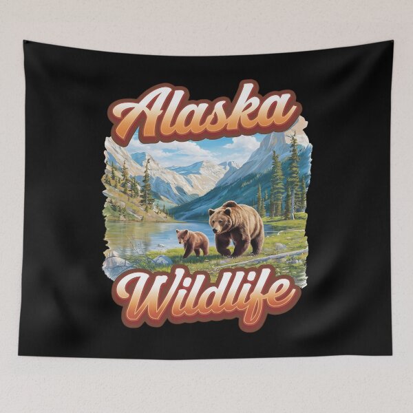 Item preview, Alaska wildlife - Alaskan adventure - Amazing Alaska - Alaska extreme - The spirit of Alaska designed and sold by JansenGS.