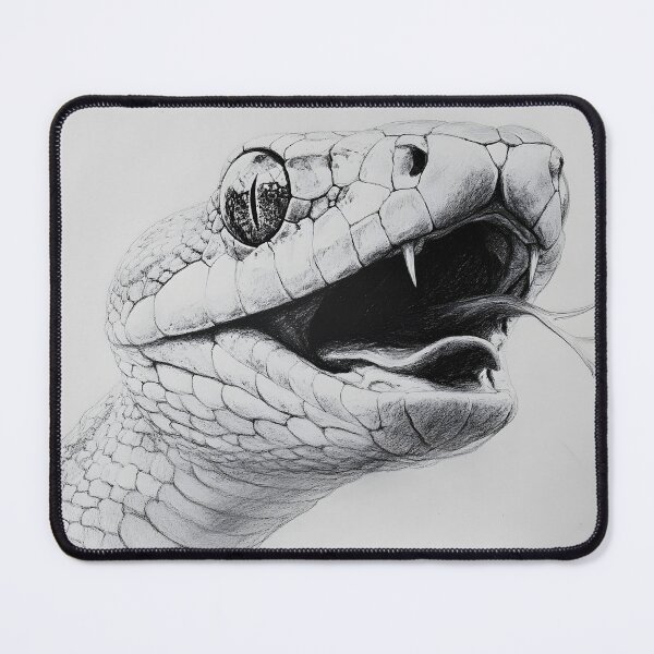 Item preview, Realistic Snake drawing designed and sold by Pencil-Art.
