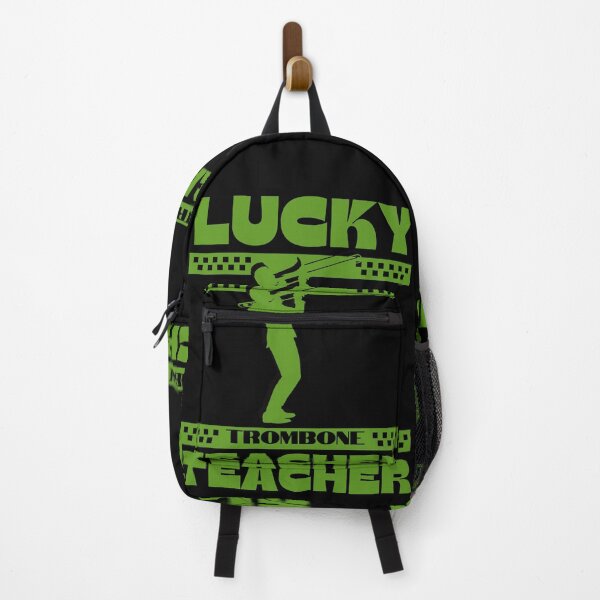 Item preview, Lucky Trombone Teacher, St Patrick Trombone Gift, I love play the trombone, Jazz , Blues Music, Trumpet Lover, Marching Band, designed and sold by KolorellaS.